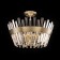 Lamp on the Citilux "Westeros" CL307163, 6x60W, E14, brown color
