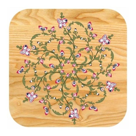 Star "Classic" with UV seal, natural pine, view 3-1