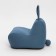 Milk-Milk chair, size 80x90 cm Rogozhka, blue color