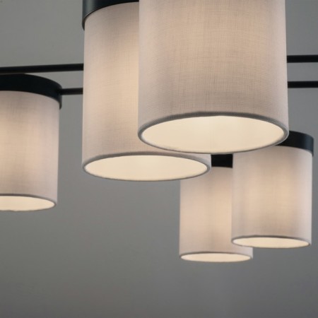 Freya FR5377CL-08B Bogy, 1140x1140x370 mm ceiling lamp, E14, 8x40W, black color-9