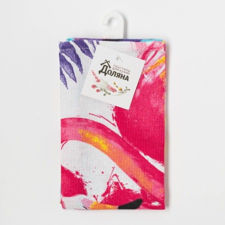 Kitchen towel "Flamingo" 35x60 cm-4