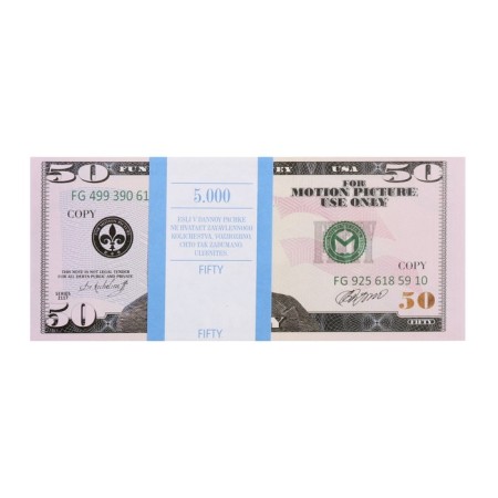 Pack of bills $ 50-4