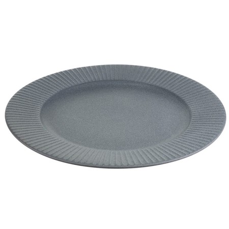 A set of dining plates Liberty Jones Soft RipPles, 27 cm, color gray color-4