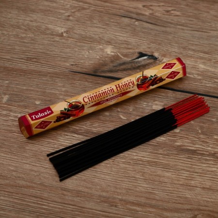 Incense "tulasi" 20 fragrances of honey and cinnamon-2