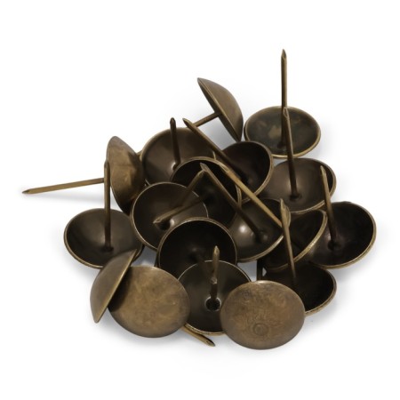 Tundra nails, decorative, 25x39 mm, bronze, 100 pcs-4