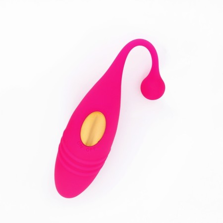 Vibroyaite Oka-hpki, with a remote control, 15 modes, 20 meters, pink-2