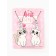 Suspens-non-missiles "Cute kittens" 11 x 14 cm