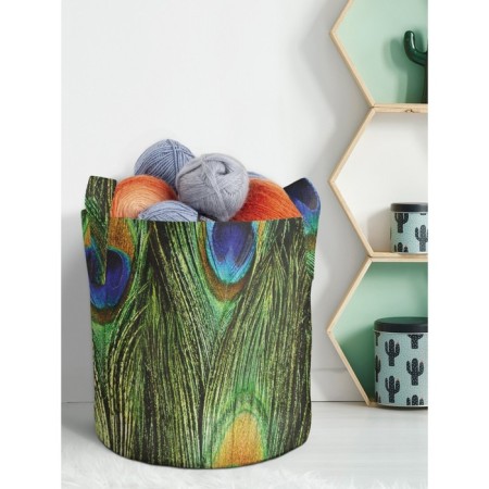 Textile bag "Power Wall", for storing things and toys, size 33x37 cm, 26.5 liters