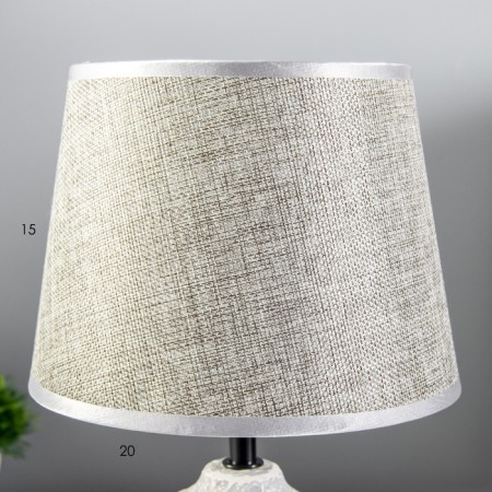 Board lamp "Mila" E14 40W gray 20x20x33cm Risalux-4