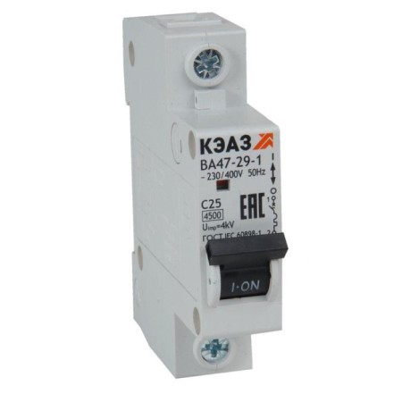 Circuit breaker automatic KEAZ 318199 4.5ka