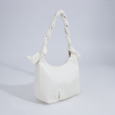 Baget bag with zipper, dairy color-1