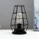 Nightlight "Light" LED from 3xaaa batteries Black 12x12x19 cm Risalux
