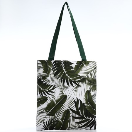 Bag Schoper "Tropics" 35x0.5x40 cm, Department without lightning, without lining, green-2
