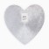 Napkin Serving shares heart ts. Serebro, D 38 cm
