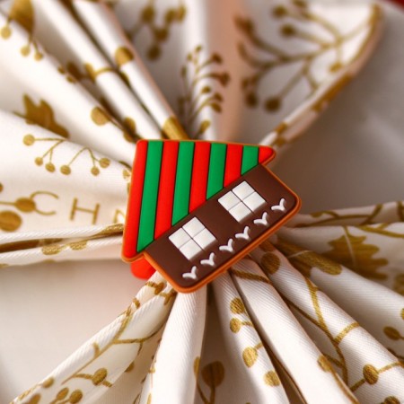 Ring for napkins Dolyana "Winter House", 6 × 6 cm