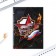 Gift set: notebook A6, 16 l. and magnetic bookmarks 2 pcs. "February 23"