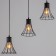 Lamp Bayerlux "Chilly" 3he27 40W Black 18x50x19-119cm