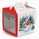 Confectionery box with a window, a chest, "heat and comfort", 20 x 20 x 20 cm, New Year
