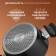 Magistro flame pan, 4 l, d = 24 cm, h = 10.5 cm, plug cover, anti -stick coating, induction