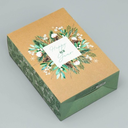 Folding box "Fairytale New Year", 16 x 23 x 7.5 cm, New Year