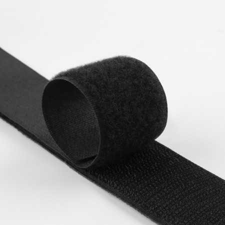 Velcro, 40 mm × 25 ± 1 m, black color-3