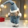 Interior doll "Grandpa in a blue cap and striped jacket" 66x15x25 cm