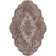 Rectangular carpet Karmen Hali Safir, size 78x150 cm, color Brown/Brown