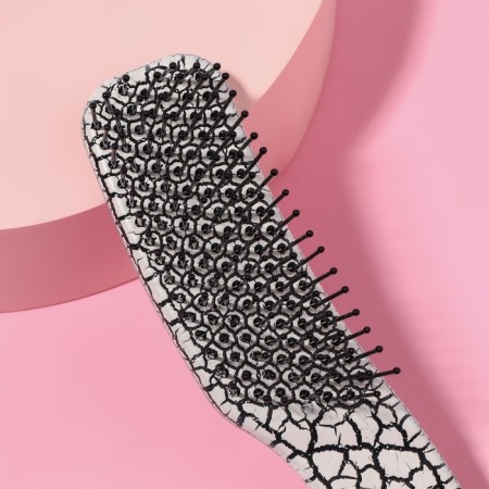 Massage comb, 14.5 × 3 cm, white color-2