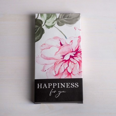 Chocolate box, confectionery packaging “For You”, 17.3 x 8.8 x 1.5 cm
