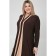 Women's dress, size 56, dark brown color