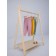 Pants for children on a wide Rant FIRST gum, height 74 cm, color pink cloud