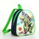 Baby backpack on a zipper, "chosen", green color