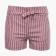 Women's casual shorts, lilac color, size 52