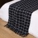 Palermo plaid 140x200cm, dark blue/white, wool 20%, pan 40%, polyester 40%