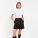 Women's shorts Minaku: Casual Collection Black Black, Rr. 40