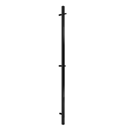 Terminus uno “profile” heated towel rail, 1400x30 mm, black muar
