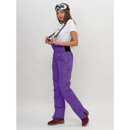 Ski -loving pants, size 42, purple color-2