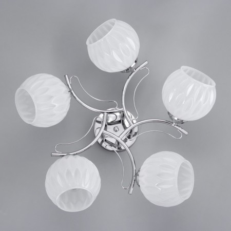 SELENA CHANGER 5X40W E27 chrome 52x52x21cm-4