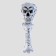 Foil ball-Stracker 16 "Skull"