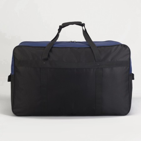 Road bag with lightning, external pocket, black/blue color-1