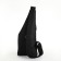 Male bag-bag from textiles, black color