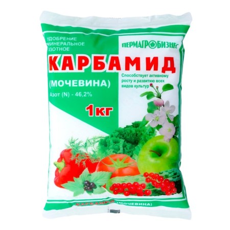 Mineral fertilizer "Permagribusiness", "Karbamide", urea, 1 kg
