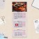 Calendar quarterly Mini -Trio "Symbol of the Year - 2" 2025, 19 x 46 cm