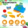 Game set "Mini-casa" with accessories, mix