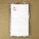 Lace elastic fabric, 180 mm × 2.7 ± 0.5 m, white color