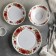 Service table shares “Poetry of roses”, 18 objects: 6 plates d = 17.5/23/15 × 5 cm, glass -ceramic