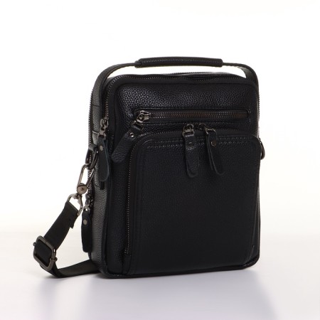 Male bag, guran tomp, black color-1