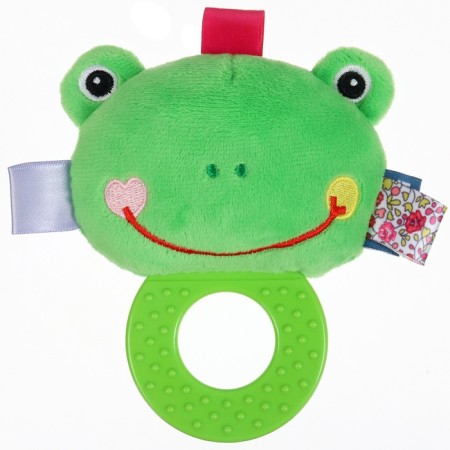 The rattle is soft with the burster "Frog", I crush me-1