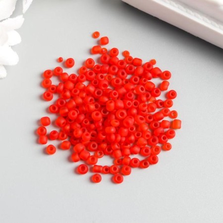 Beads "Zlatka" 08/0 10 g 0005M St. Red-1
