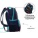 School backpack, 37 x 26 x 13 cm, ergonomic back, calligrata orth "cat"